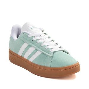 ADIDAS GRAND COURT ALPHA SHOES - AQUA - SIZE W10/M8